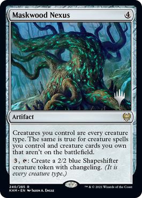 Maskwood Nexus (Promo Pack) [Kaldheim Promos] | Dragon's Lair Comics and Fantasy Houston TX
