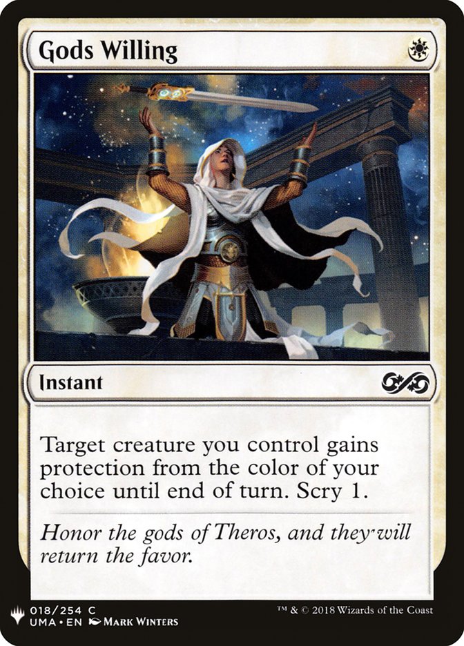 Gods Willing [Mystery Booster] | Dragon's Lair Comics and Fantasy Houston TX
