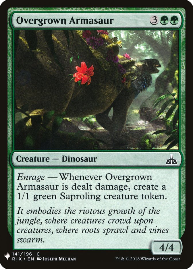 Overgrown Armasaur [Mystery Booster] | Dragon's Lair Comics and Fantasy Houston TX