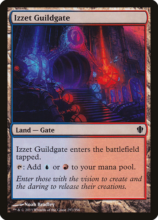 Izzet Guildgate [Commander 2013] | Dragon's Lair Comics and Fantasy Houston TX