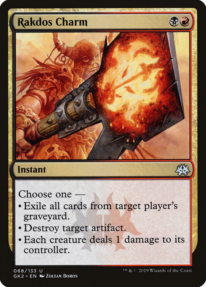 Rakdos Charm [Ravnica Allegiance Guild Kit] | Dragon's Lair Comics and Fantasy Houston TX