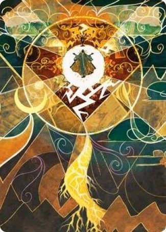 Lightning Bolt Art Card [Strixhaven: School of Mages Art Series] | Dragon's Lair Comics and Fantasy Houston TX