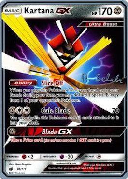 Kartana GX (70/111) (Victory Map - Robin Schulz) [World Championships 2018] | Dragon's Lair Comics and Fantasy Houston TX