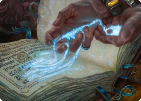Mystic Redaction Art Card [Modern Horizons 2 Art Series] | Dragon's Lair Comics and Fantasy Houston TX