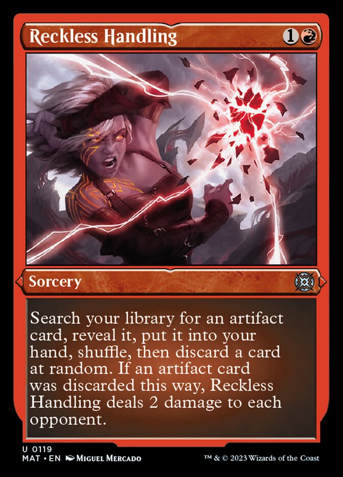 Reckless Handling (Foil Etched) [March of the Machine: The Aftermath] | Dragon's Lair Comics and Fantasy Houston TX