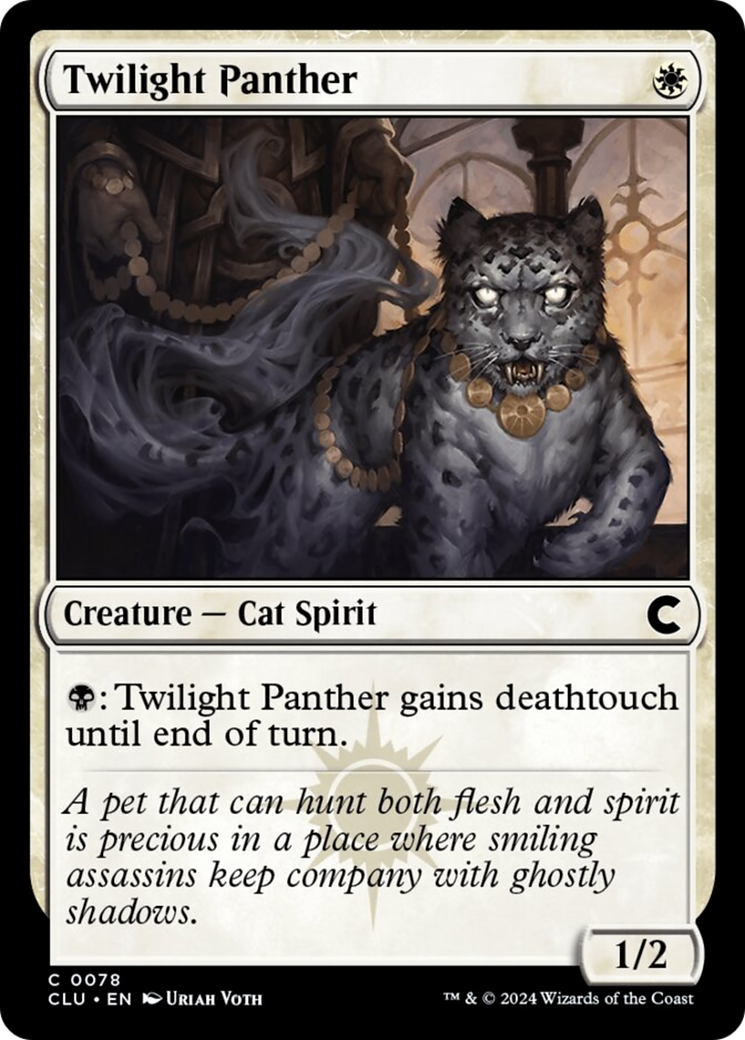 Twilight Panther [Ravnica: Clue Edition] | Dragon's Lair Comics and Fantasy Houston TX