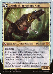 Grimlock, Dinobot Leader // Grimlock, Ferocious King [HasCon 2017] | Dragon's Lair Comics and Fantasy Houston TX