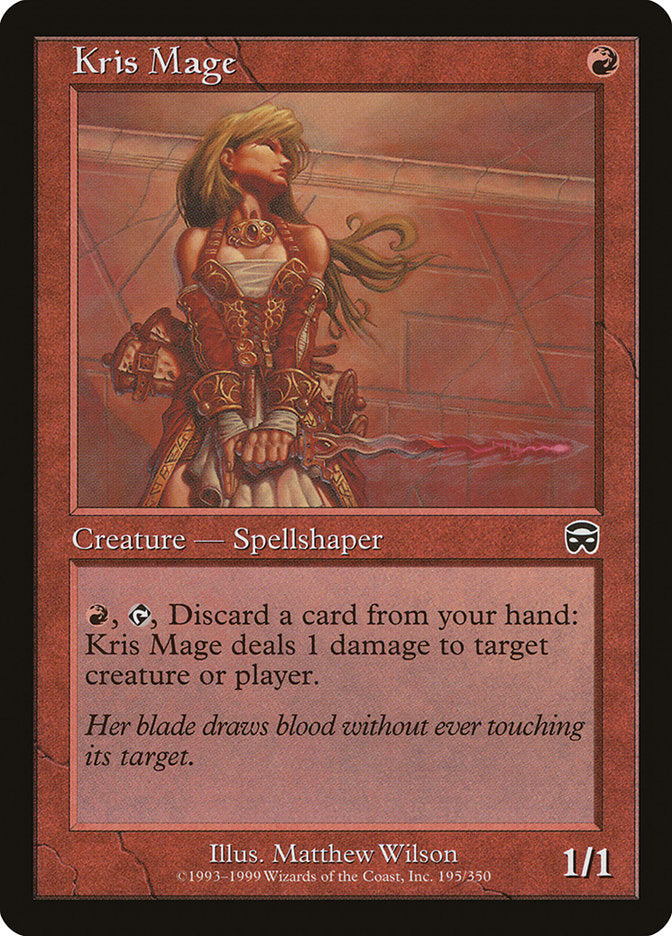 Kris Mage [Mercadian Masques] | Dragon's Lair Comics and Fantasy Houston TX