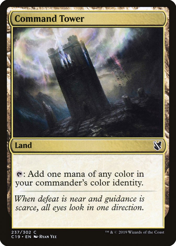 Command Tower [Commander 2019] | Dragon's Lair Comics and Fantasy Houston TX