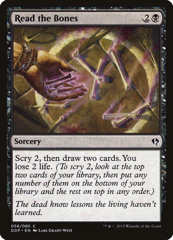 Read the Bones [Duel Decks: Zendikar vs. Eldrazi] | Dragon's Lair Comics and Fantasy Houston TX