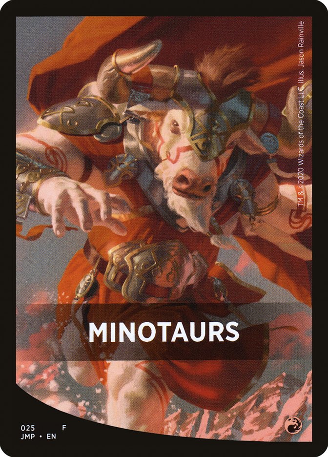 Minotaurs Theme Card [Jumpstart Front Cards] | Dragon's Lair Comics and Fantasy Houston TX
