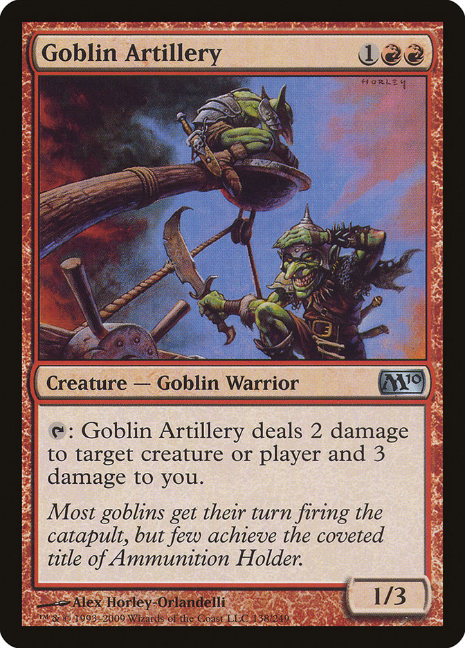 Goblin Artillery [Magic 2010] | Dragon's Lair Comics and Fantasy Houston TX
