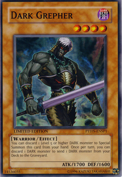 Dark Grepher [PTDN-ENSP1] Super Rare | Dragon's Lair Comics and Fantasy Houston TX
