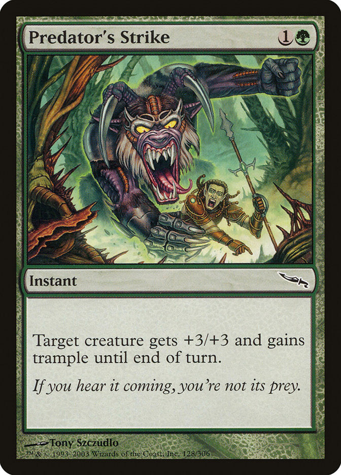 Predator's Strike [Mirrodin] | Dragon's Lair Comics and Fantasy Houston TX