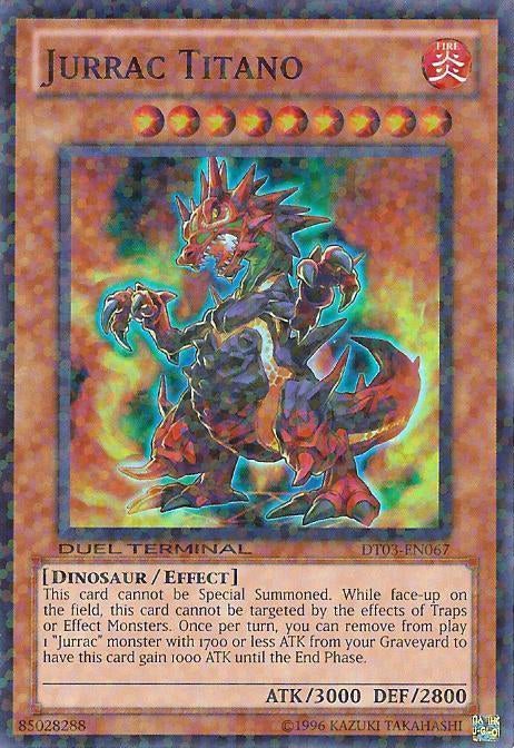 Jurrac Titano [DT03-EN067] Super Rare | Dragon's Lair Comics and Fantasy Houston TX