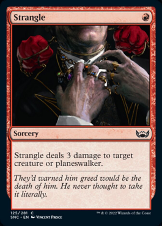 Strangle [Streets of New Capenna] | Dragon's Lair Comics and Fantasy Houston TX