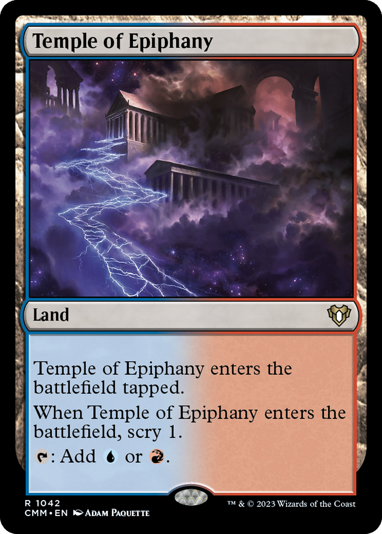 Temple of Epiphany [Commander Masters] | Dragon's Lair Comics and Fantasy Houston TX