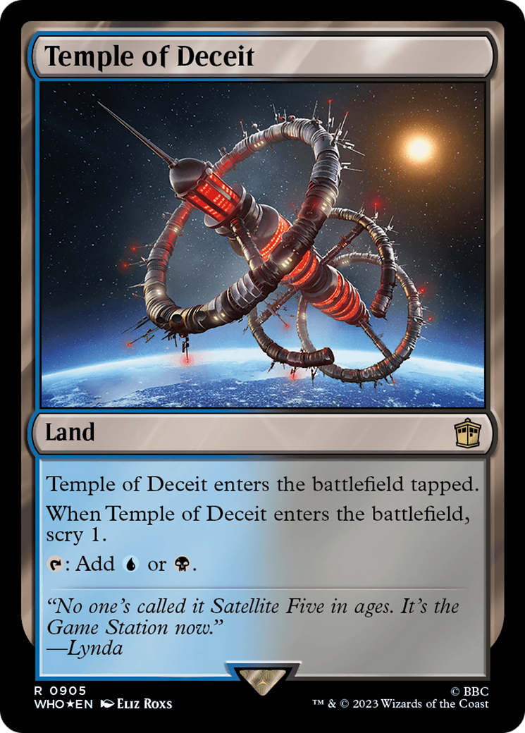 Temple of Deceit (Surge Foil) [Doctor Who] | Dragon's Lair Comics and Fantasy Houston TX