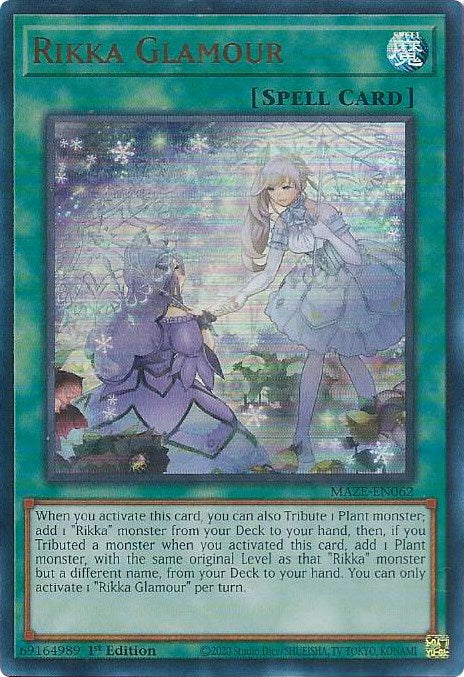 Rikka Glamour [MAZE-EN062] Ultra Rare | Dragon's Lair Comics and Fantasy Houston TX