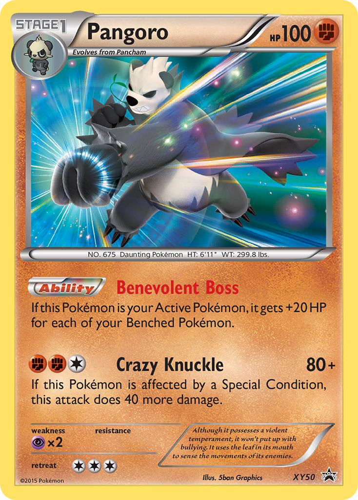 Pangoro (XY50) [XY: Black Star Promos] | Dragon's Lair Comics and Fantasy Houston TX
