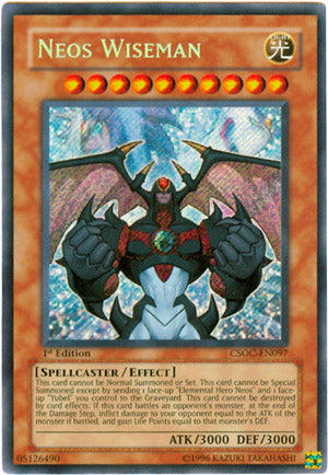 Neos Wiseman [CSOC-EN097] Secret Rare | Dragon's Lair Comics and Fantasy Houston TX