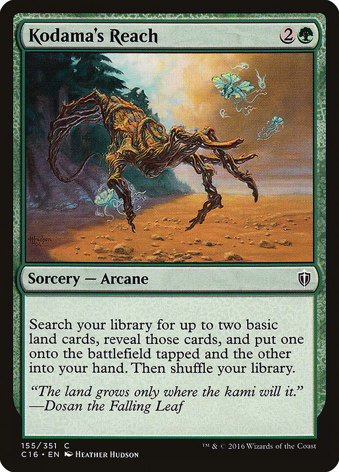 Kodama's Reach [Commander 2016] | Dragon's Lair Comics and Fantasy Houston TX
