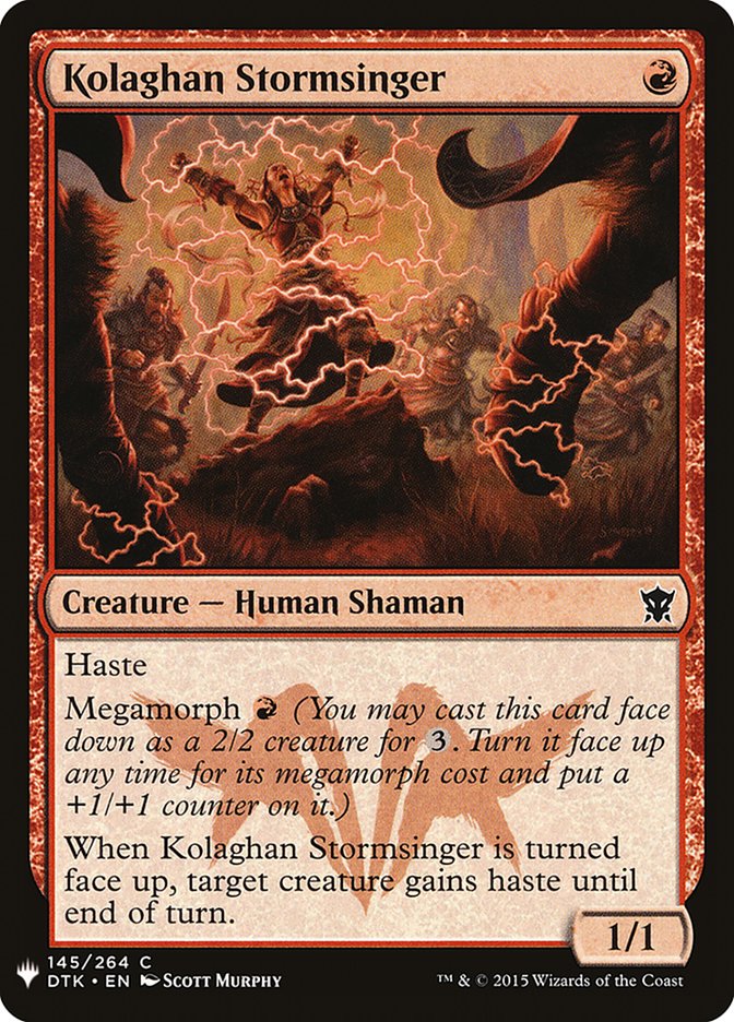 Kolaghan Stormsinger [Mystery Booster] | Dragon's Lair Comics and Fantasy Houston TX