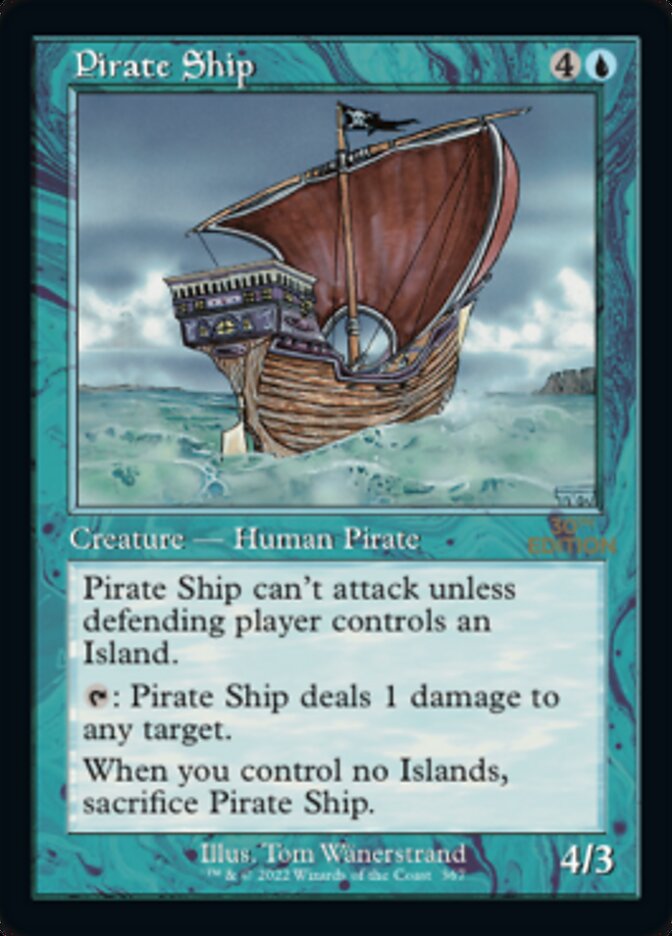Pirate Ship (Retro) [30th Anniversary Edition] | Dragon's Lair Comics and Fantasy Houston TX