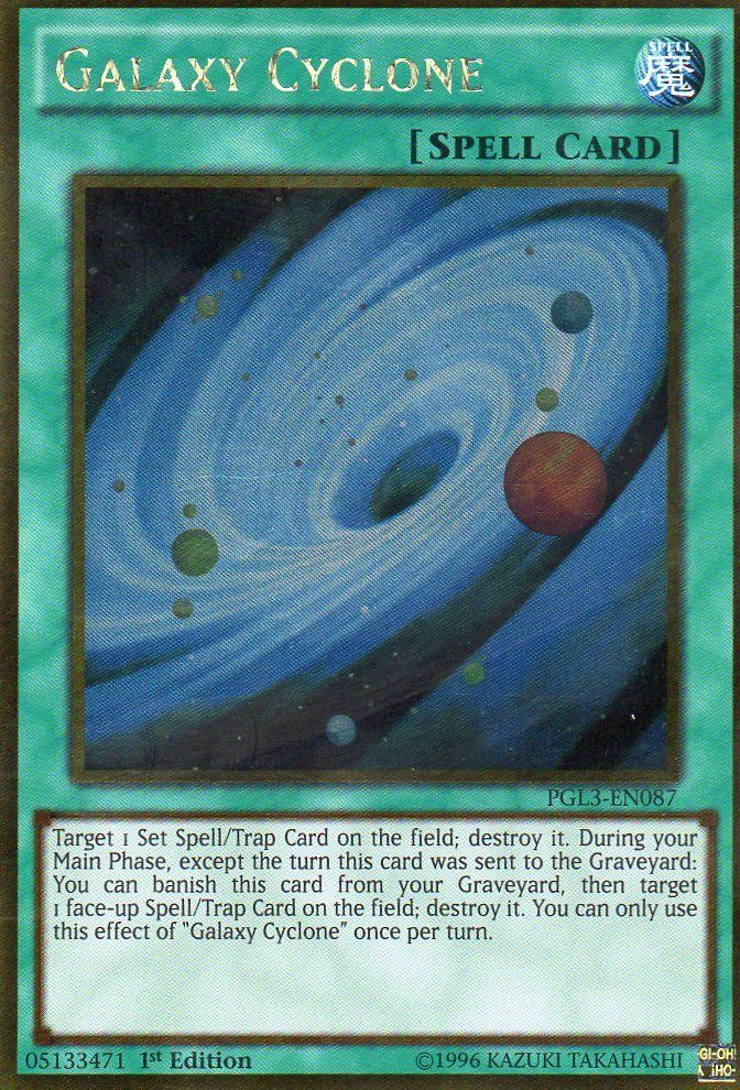 Galaxy Cyclone [PGL3-EN087] Gold Rare | Dragon's Lair Comics and Fantasy Houston TX