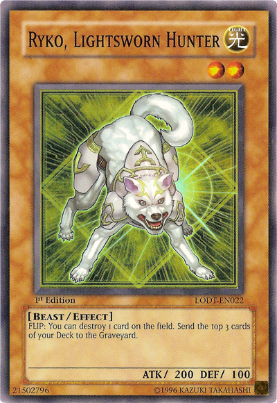 Ryko, Lightsworn Hunter [LODT-EN022] Super Rare | Dragon's Lair Comics and Fantasy Houston TX