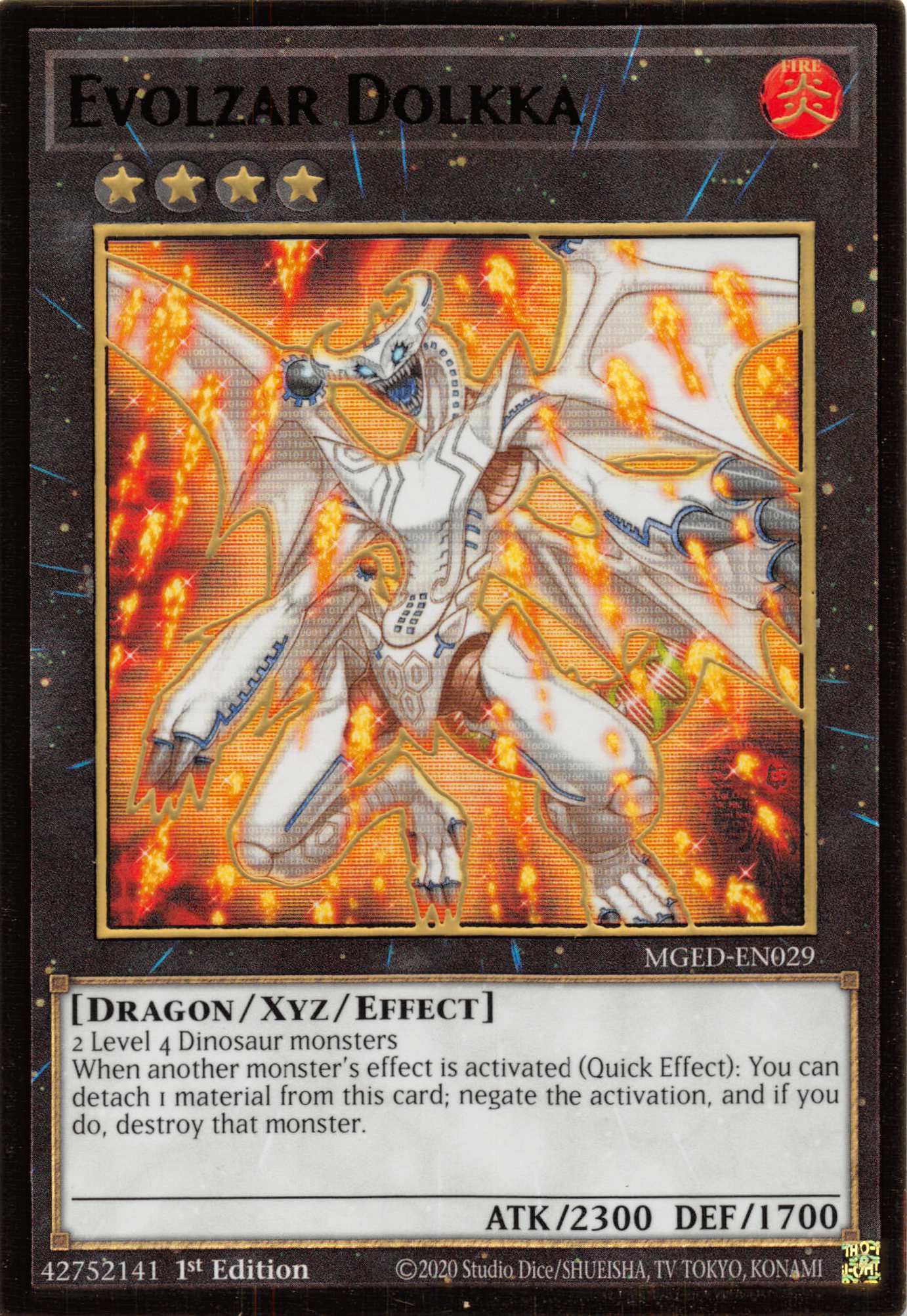 Evolzar Dolkka [MGED-EN029] Gold Rare | Dragon's Lair Comics and Fantasy Houston TX