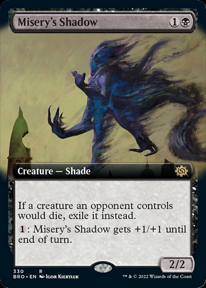 Misery's Shadow (Extended Art) [The Brothers' War] | Dragon's Lair Comics and Fantasy Houston TX