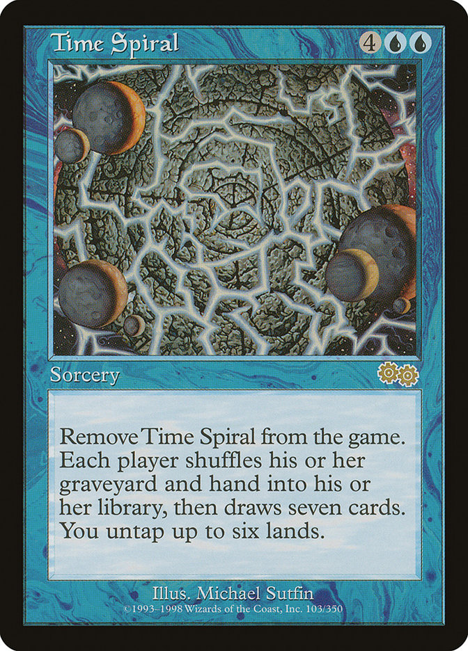 Time Spiral [Urza's Saga] | Dragon's Lair Comics and Fantasy Houston TX