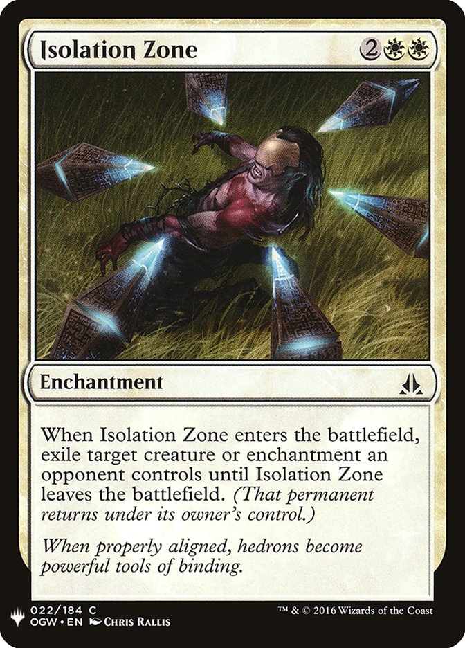 Isolation Zone [Mystery Booster] | Dragon's Lair Comics and Fantasy Houston TX