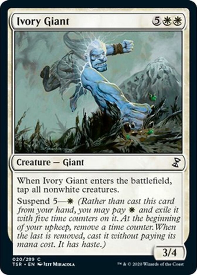 Ivory Giant [Time Spiral Remastered] | Dragon's Lair Comics and Fantasy Houston TX