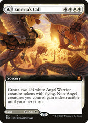 Emeria's Call // Emeria, Shattered Skyclave (Extended Art) [Zendikar Rising] | Dragon's Lair Comics and Fantasy Houston TX