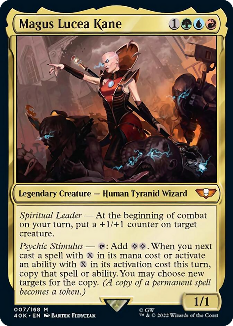 Magus Lucea Kane (Surge Foil) [Warhammer 40,000] | Dragon's Lair Comics and Fantasy Houston TX