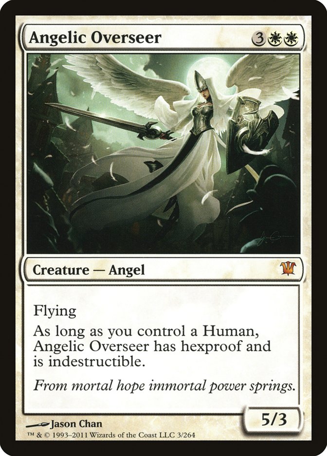 Angelic Overseer [Innistrad] | Dragon's Lair Comics and Fantasy Houston TX
