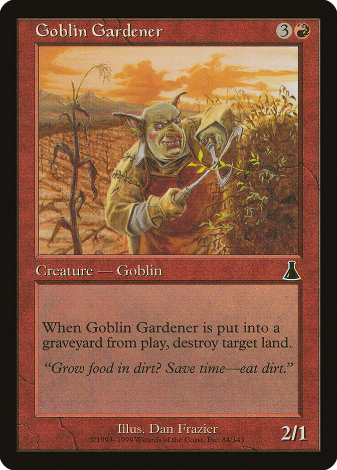 Goblin Gardener [Urza's Destiny] | Dragon's Lair Comics and Fantasy Houston TX