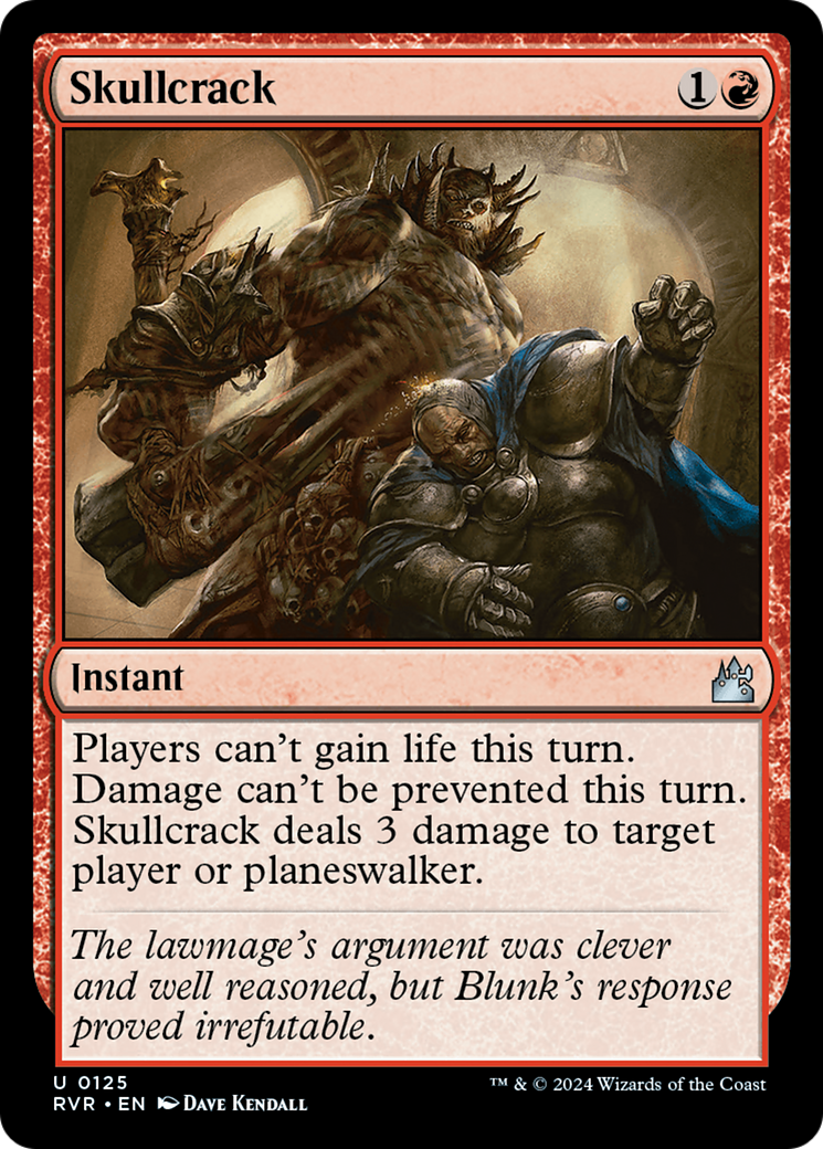 Skullcrack [Ravnica Remastered] | Dragon's Lair Comics and Fantasy Houston TX