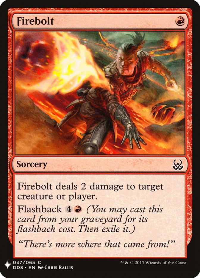 Firebolt [Mystery Booster] | Dragon's Lair Comics and Fantasy Houston TX
