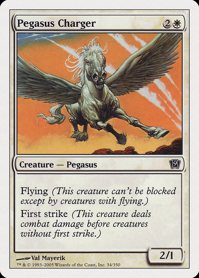 Pegasus Charger [Ninth Edition] | Dragon's Lair Comics and Fantasy Houston TX