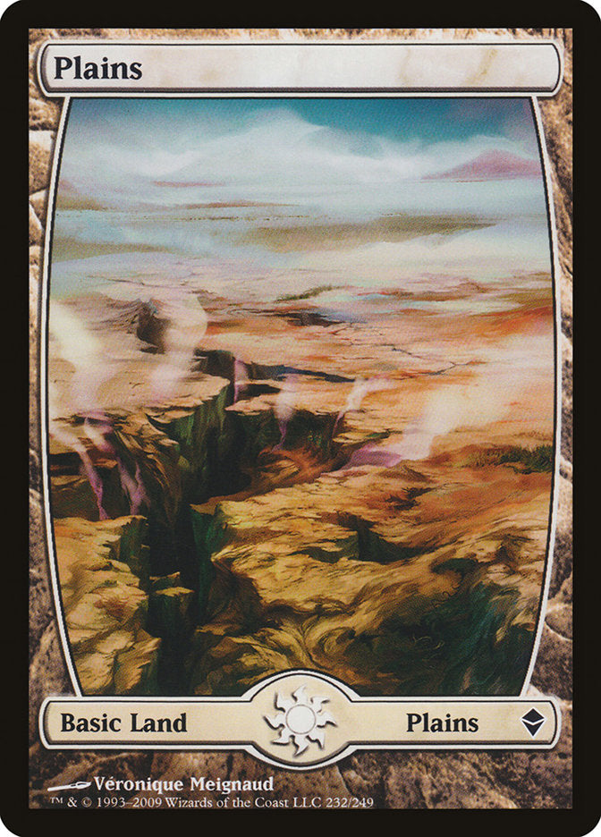 Plains (232) [Zendikar] | Dragon's Lair Comics and Fantasy Houston TX