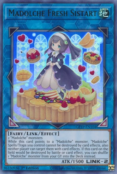 Madolche Fresh Sistart [GFTP-EN104] Ultra Rare | Dragon's Lair Comics and Fantasy Houston TX