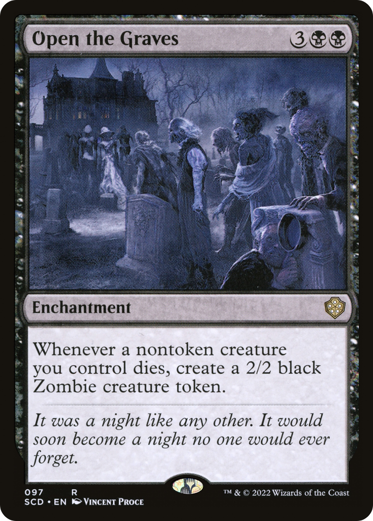 Open the Graves [Starter Commander Decks] | Dragon's Lair Comics and Fantasy Houston TX