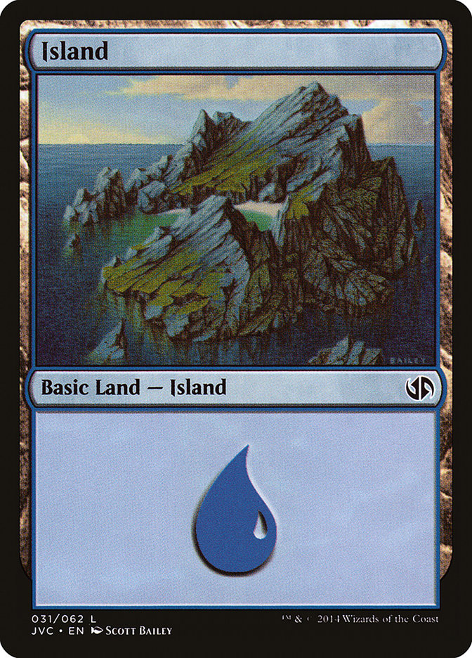 Island (31) [Duel Decks Anthology] | Dragon's Lair Comics and Fantasy Houston TX