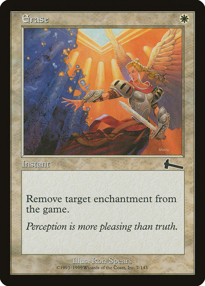 Erase [Urza's Legacy] | Dragon's Lair Comics and Fantasy Houston TX
