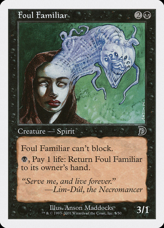 Foul Familiar [Deckmasters] | Dragon's Lair Comics and Fantasy Houston TX