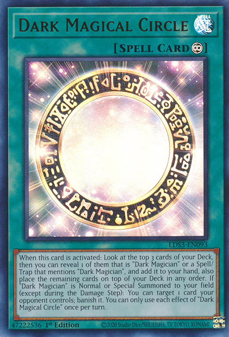 Dark Magical Circle [LDS3-EN093] Ultra Rare | Dragon's Lair Comics and Fantasy Houston TX