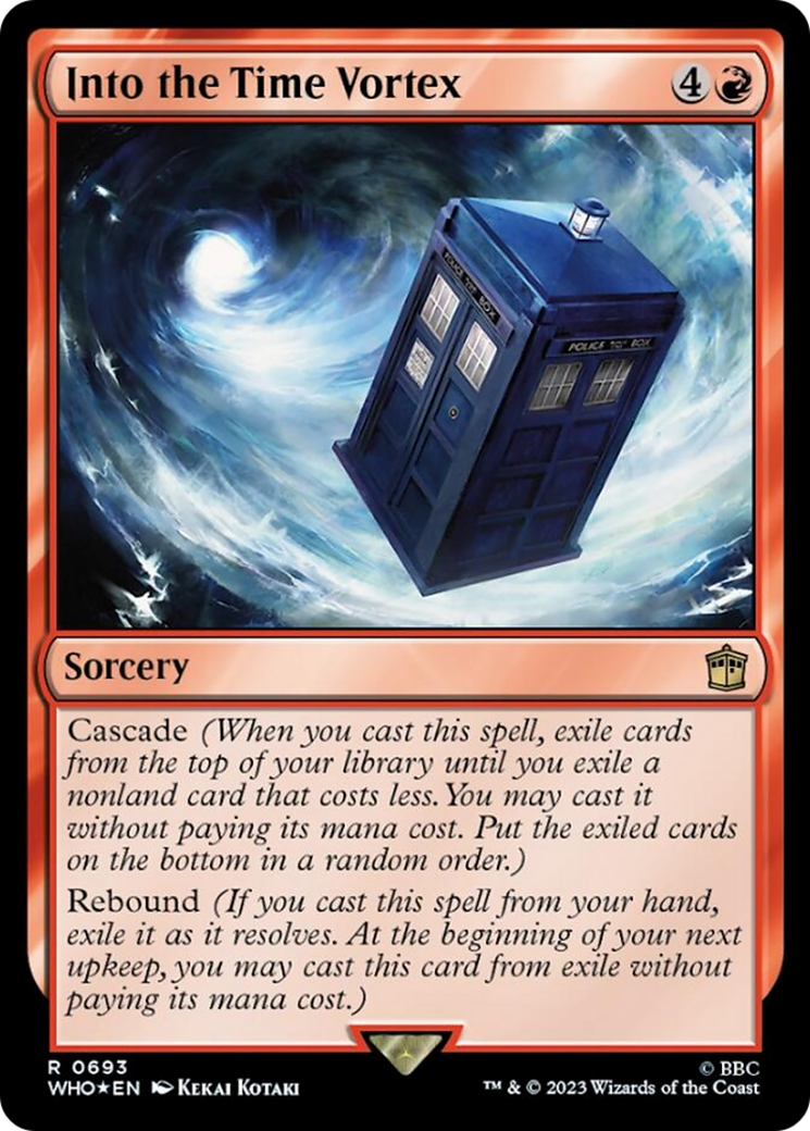 Into the Time Vortex (Surge Foil) [Doctor Who] | Dragon's Lair Comics and Fantasy Houston TX